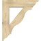 Ekena Millwork Funston Traditional Rough Sawn Bracket w/ Offset Brace, Douglas Fir, 8"W x 32"D x 36"H BKT0806X32X36FST01RDF - alternate 3